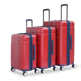 Tommy Hilfiger Millennia Hard Luggage Red Cabin