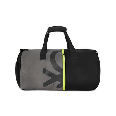 United Colors of Benetton Vivid Gym Bag Grey black