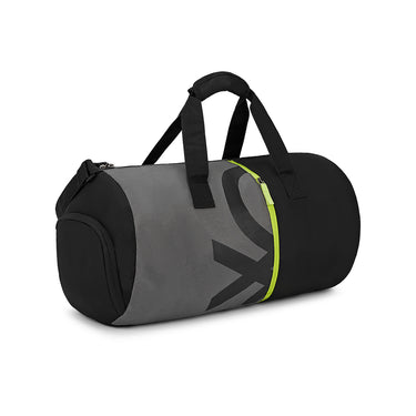 United Colors of Benetton Vivid Gym Bag Grey black