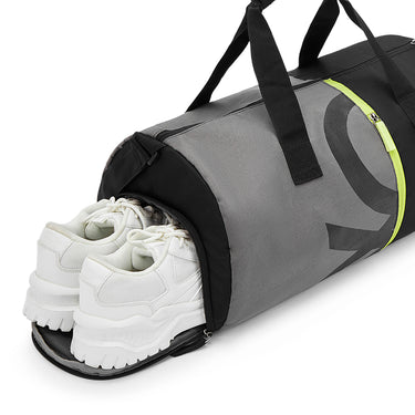 United Colors of Benetton Vivid Gym Bag Grey black