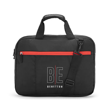 United Colors of Benetton Clover Business Case Black Red