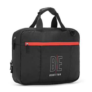 United Colors of Benetton Clover Business Case Black Red