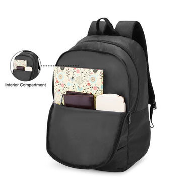 The Vertical Declan Backpack Black