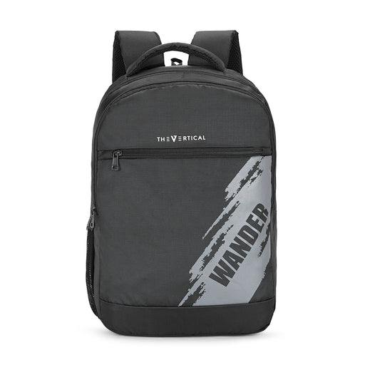 The Vertical Cayden Laptop Backpack Black