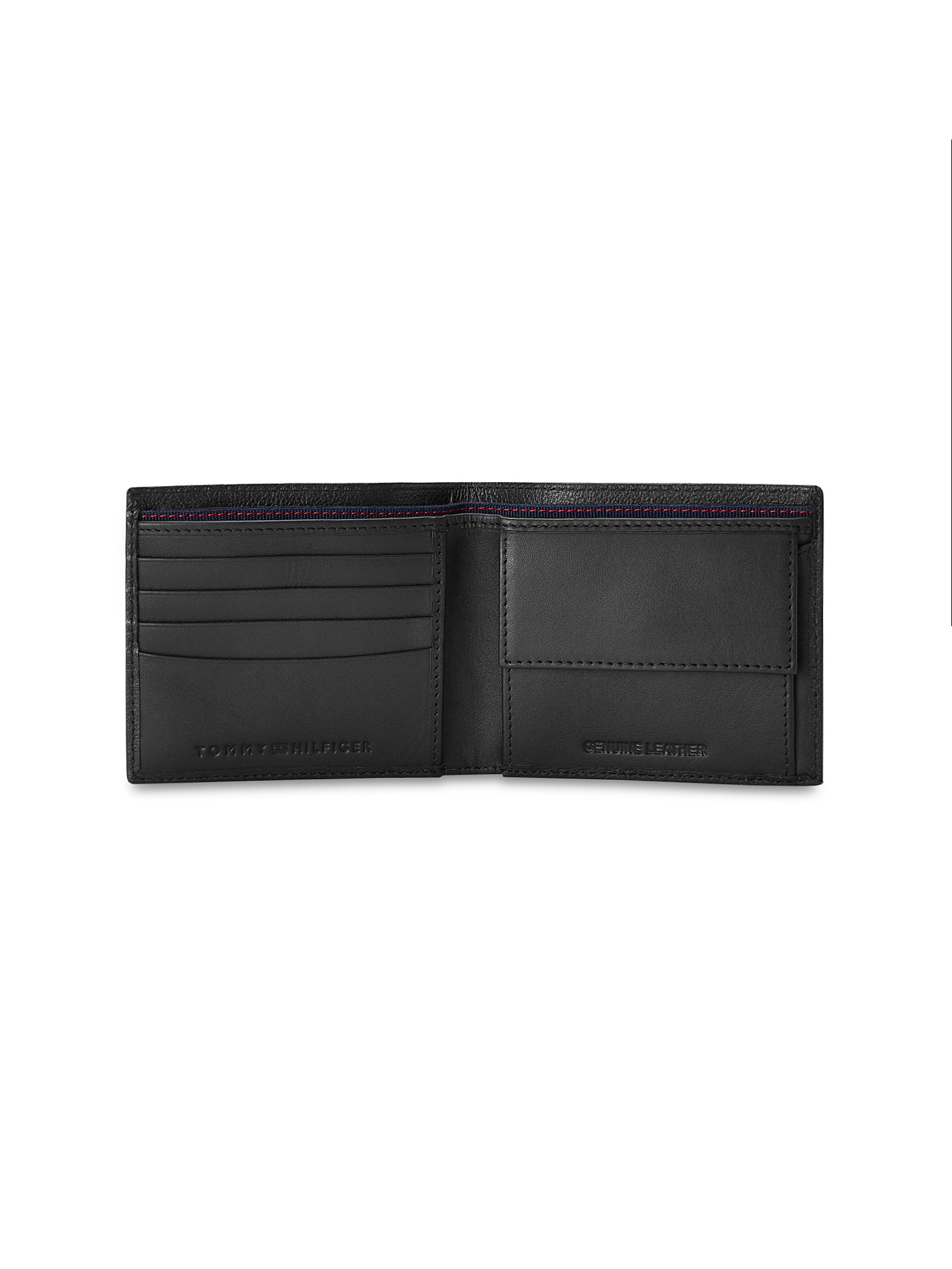 Tommy Hilfiger Arendal Mens Leather Global Coin Wallet-Black