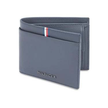 Tommy Hilfiger Drammen Men's Leather Wallet Navy