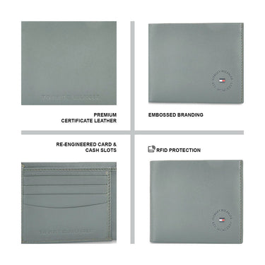 Tommy Hilfiger Floro Men's Slimfold Wallet Olive