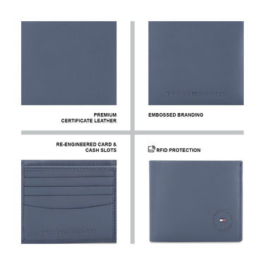 Tommy Hilfiger Floro Men's Global Coin Wallet Navy