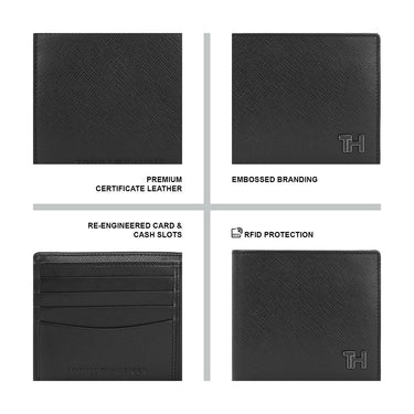 Tommy Hilfiger Grimstad Men's Global Coin Wallet Black