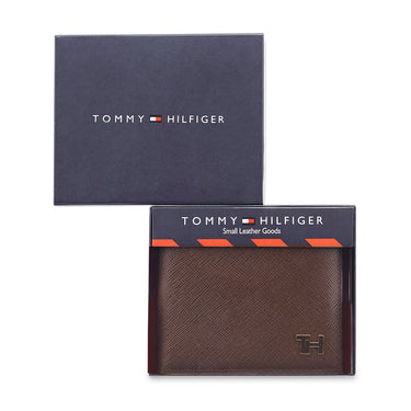 Tommy Hilfiger Grimstad Men's Leather Wallet Tan