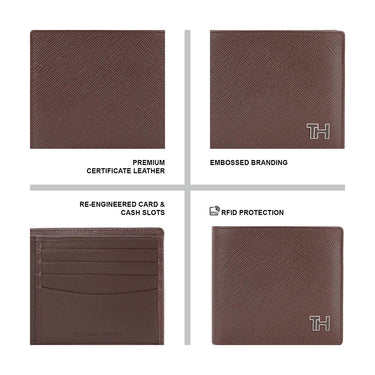 Tommy Hilfiger Grimstad Men's Leather Wallet Tan