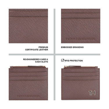 Tommy Hilfiger Grimstad Men's Card Holder Brown