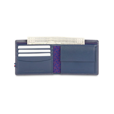 Tommy Hilfiger Kongsvinger Men's Leather Wallet-Navy
