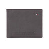 Tommy Hilfiger Harstad Mens Leather Slimfold Wallet-Brown