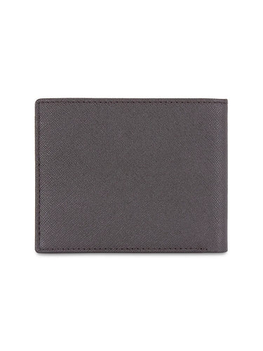 Tommy Hilfiger Harstad Mens Leather Slimfold Wallet-Brown