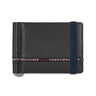 Tommy Hilfiger Larvik Mens Leather Moneyclip Wallet black