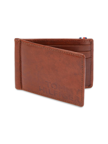 Tommy Hilfiger Molde Mens Leather Moneyclip Wallet