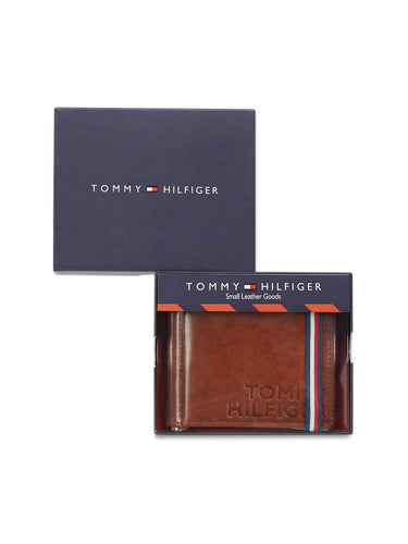 Tommy Hilfiger Molde Mens Leather Moneyclip Wallet
