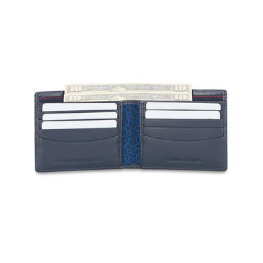 Tommy Hilfiger Namsos Men's Leather Wallet-Navy