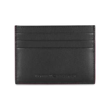 Tommy Hilfiger Calogero Men's Leather Card Holder Black
