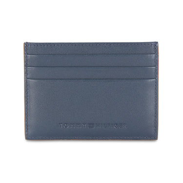 Tommy Hilfiger Calogero Men's Leather Card Holder Navy