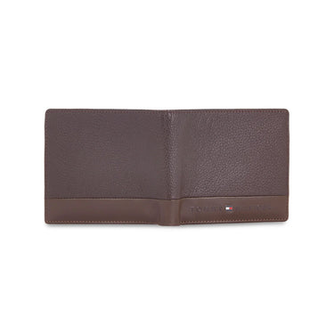 Tommy Hilfiger Debrecen Mens Leather Global Coin Wallet-Brown