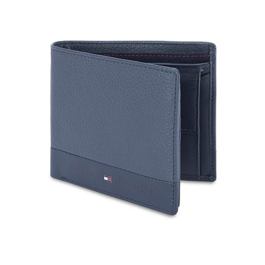 Tommy Hilfiger Debrecen Men's Leather Wallet-Navy