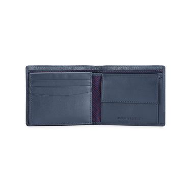 Tommy Hilfiger Debrecen Men's Leather Wallet-Navy