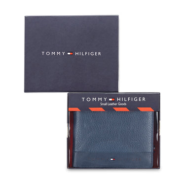 Tommy Hilfiger Debrecen Men's Leather Wallet-Navy