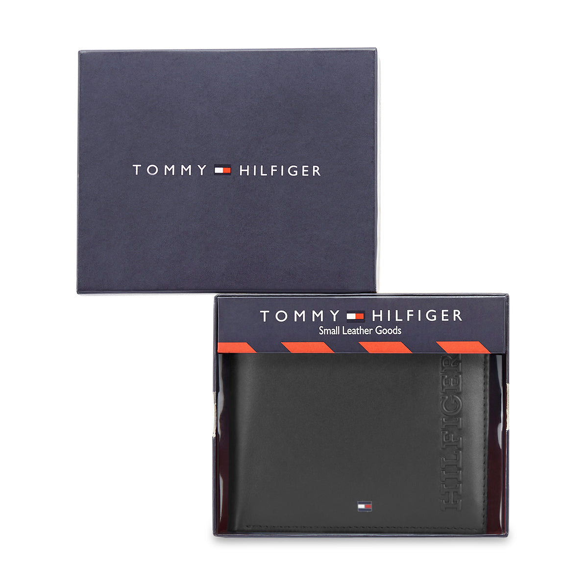 Tommy hilfiger best sale small leather wallet