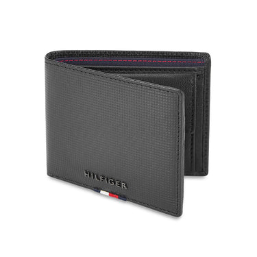 Tommy Hilfiger Kassel Men's Leather Wallet Black