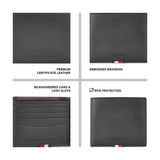 Tommy Hilfiger Kassel Men's Leather Wallet Black