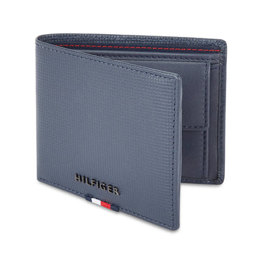 Tommy Hilfiger Kassel Men's Leather Wallet Navy