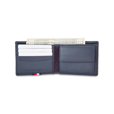 Tommy Hilfiger Kassel Men's Leather Wallet Navy