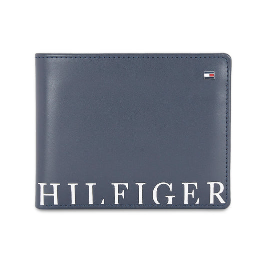 Tommy Hilfiger Horten Men's Leather Wallet Navy