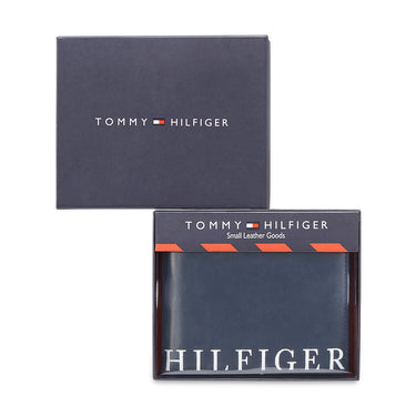 Tommy Hilfiger Horten Men's Leather Wallet Navy