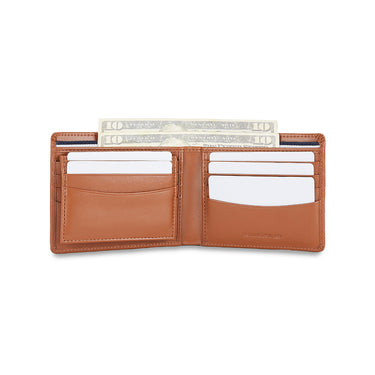 Tommy Hilfiger Horten Men's Leather Wallet Tan