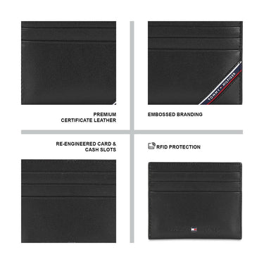 Tommy Hilfiger Narvik Men's Card Holder Black