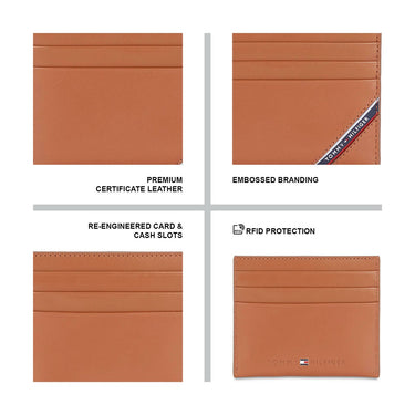 Tommy Hilfiger Narvik Men's Card Holder Tan