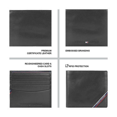 Tommy Hilfiger Narvik Men's Slimfold Wallet Black