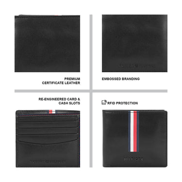Tommy Hilfiger Krefeld Men's Leather Allet Black
