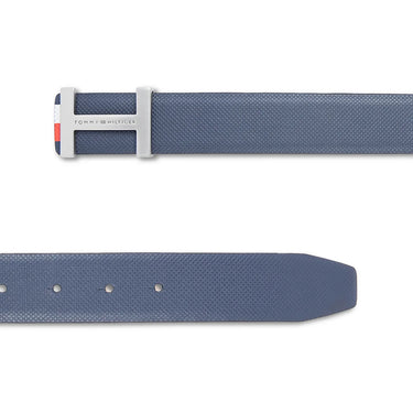 Tommy Hilfiger Colmar Men's Reversible Leather Belt-Navy