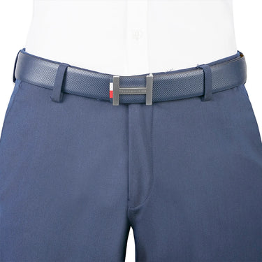 Tommy Hilfiger Colmar Men's Reversible Leather Belt-Navy