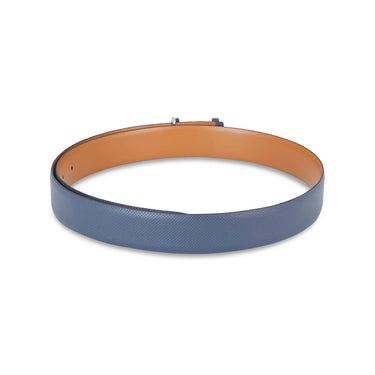 Tommy Hilfiger Colmar Men's Reversible Leather Belt-Navy