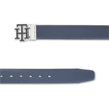 Tommy Hilfiger Limoges Men's Reversible Leather Belt-navy