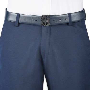 Tommy Hilfiger Limoges Men's Reversible Leather Belt-navy
