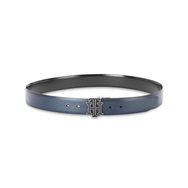 Tommy Hilfiger Limoges Men's Reversible Leather Belt-navy