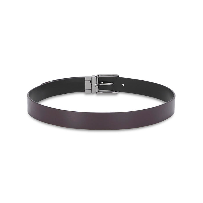 Tommy Hilfiger Benvolio Men's Reversible Leather Belt brown