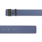 Tommy Hilfiger Struer Men's Reversible Leather Belt-Navy