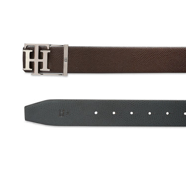 Tommy Hilfiger Farum Men's Reversible Leather Belt-Brown